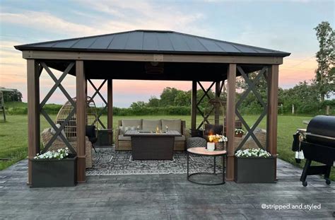 Sunjoy Pergola and Gazebo Decorating Ideas