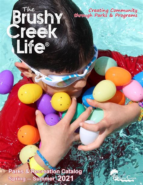 Brushy Creek Community Center Program Catalog: April - September 2021-2 by Brushy Creek MUD - Issuu