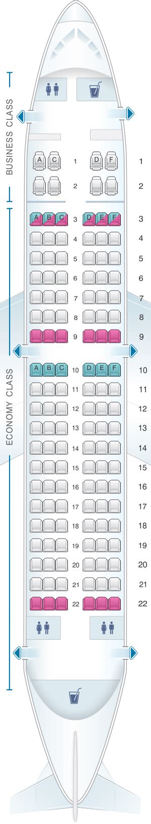 Seat Map Virgin Australia Boeing B737 700 | SeatMaestro