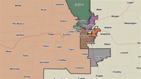 First draft of Colorado's new Congressional redistricting map | 9news.com