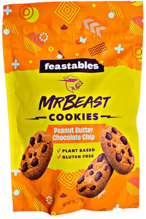 Feastables Deez Nuts Cookies Mr Beast | Curious Candy