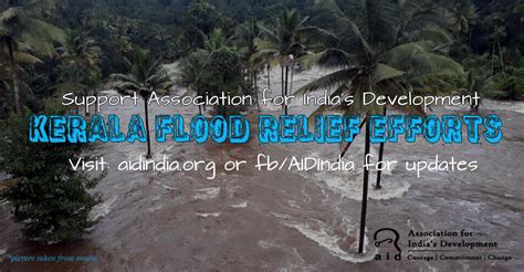 Kerala Flood Relief efforts - AID