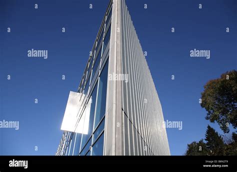 public building santiago de compostela library Stock Photo - Alamy