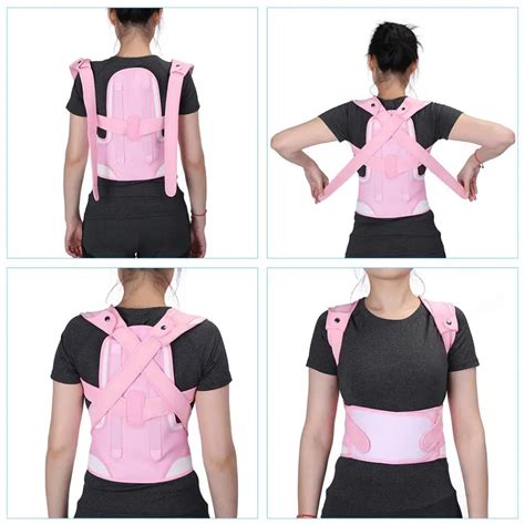 Adjustable Children Kid Posture Corrector Brace Belt Spine Waist Shoulder Support Belt Corset ...