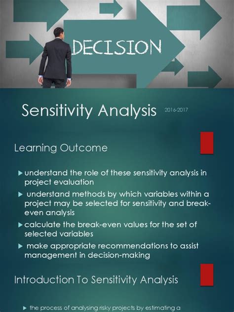 Sensitivity Analysis | PDF | Sensitivity Analysis | Forecasting