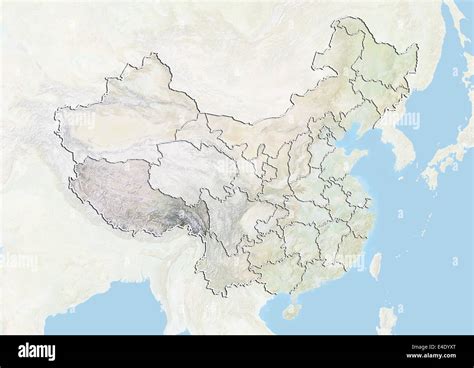 Tibet map hi-res stock photography and images - Alamy