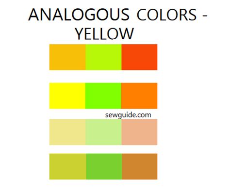 Yellow Color Combinations In Clothing - SewGuide