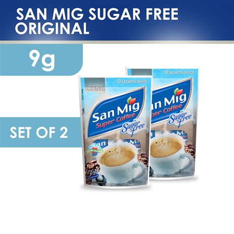 San Mig Super Coffee Orig Sugar-Free 10s (7g) Set of 2 | Lazada PH