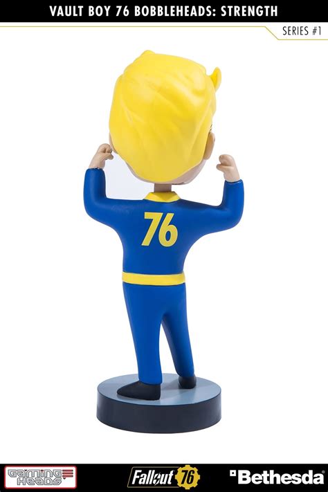 Fallout® 76: Vault Boy 76 Bobbleheads - Series One: Strength | Gaming Heads