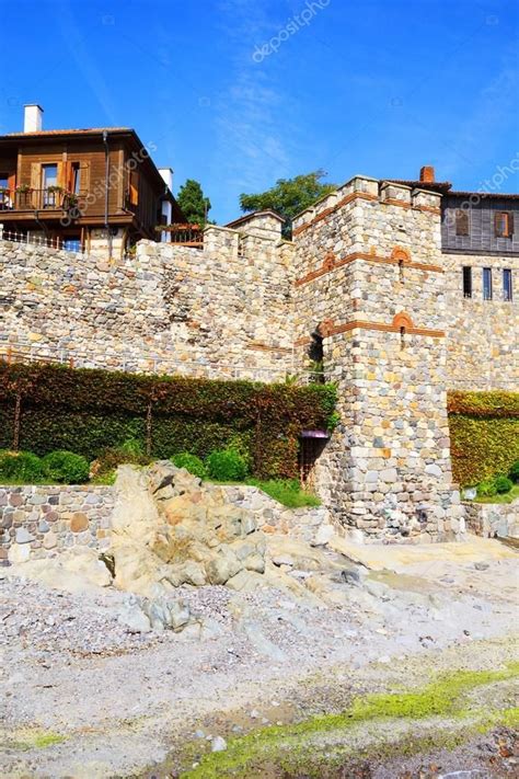 Wall of the old town of Sozopol, Bulgaria - Stock Photo , #Ad, #Sozopol ...