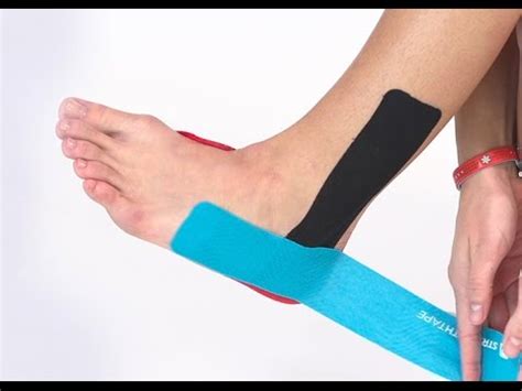 How To Apply Kt Tape To Ankle