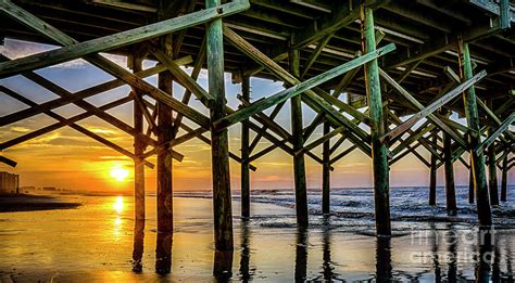 Apache Pier Sunrise Photograph by David Smith | Fine Art America