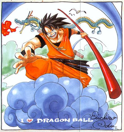 Wonder Boy!! A Son Goku Blog • Goku as drawn by Eiichiro Oda (author of ...