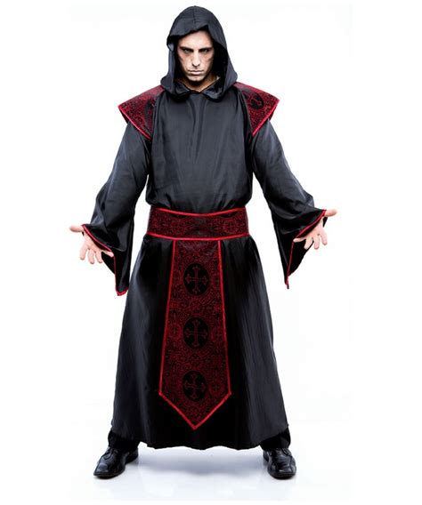 Adult Gothic Priest Costume - Men Priest Costumes