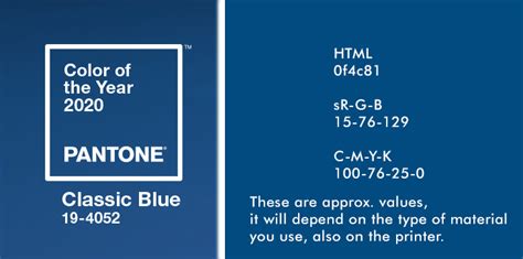 PANTONE 19-4052 Color of the Year 2020: CLASSIC BLUE – frank schrader | commercial photographer ...