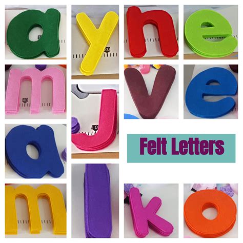 Felt letters | Felt letters, Felt, Lettering