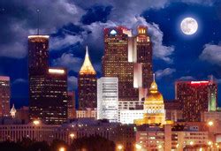 Atlanta Skyline Painting at PaintingValley.com | Explore collection of ...