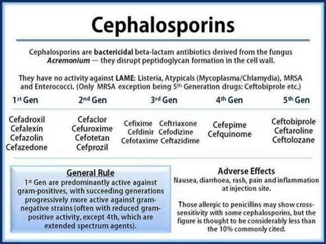 Cephalosporins - Pneumonia - AntiinfectiveMeds.com