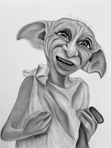 Top more than 71 sketch of dobby super hot - seven.edu.vn