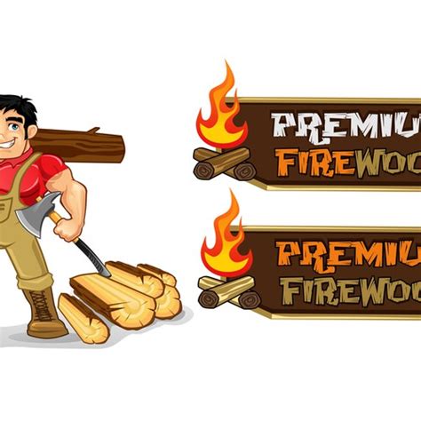 Create a eye catching logo for our firewood business | Logo design contest