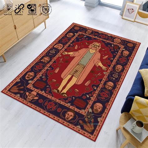 The Lebowski Rug Dude Rug Modern Rug Custom Rug Area Rug - Etsy