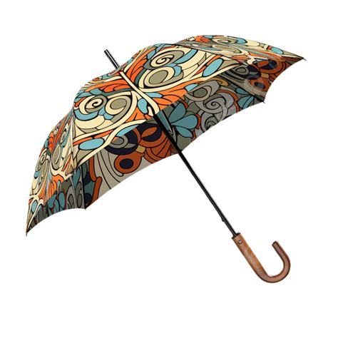 Funny Classic Wood Handle Umbrella Transparent Background, Beautiful, Real, Umbrella PNG ...
