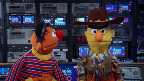 elmos not too late show bert and ernie screencap sesame street | Sesame ...