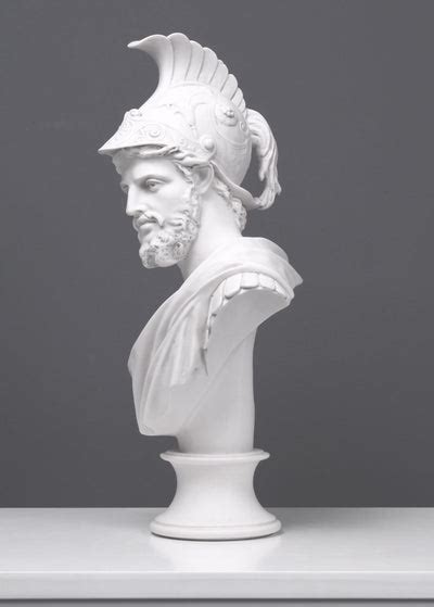 Ajax The Great Bust Sculpture (Small) marble statue Greek Roman – The ...