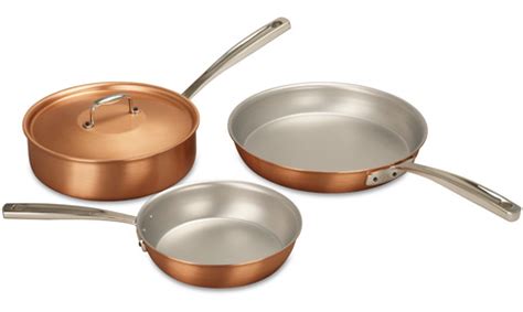 Falk Signature Range Sizzler Set::Falk Copper Cookware