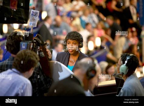 2004 Democratic Convention at the Boston Fleet Center Stock Photo - Alamy