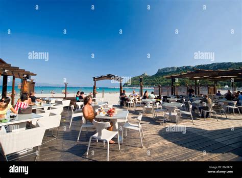 Sella del Diavolo, Poetto beach, Cagliari, Sardinia, Italy Stock Photo - Alamy