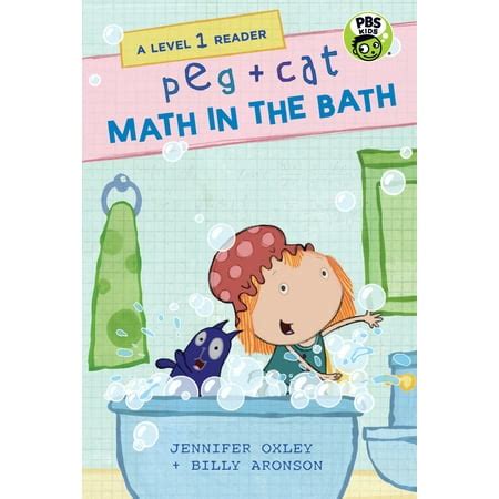 Peg + Cat: Math in the Bath: A Level 1 Reader - Walmart.com