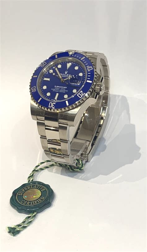 ROLEX SUBMARINER WHITE GOLD 116619LB - Carr Watches