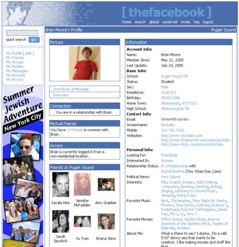 Facebook's 11th Year: Every Profile Page Update in the Last Decade | TIME