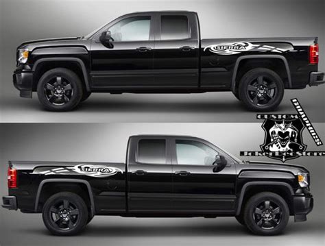 sierra decals gmc sierra decal kits gmc sierra stickers gmc stickers – Brothers Graphics