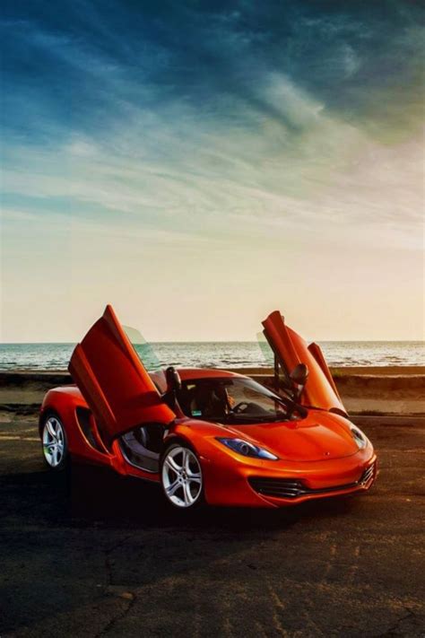 Mclaren Mp4 12c Orange 1207 Mobile Wallpaper | Mclaren mp4, Mclaren, Mclaren cars