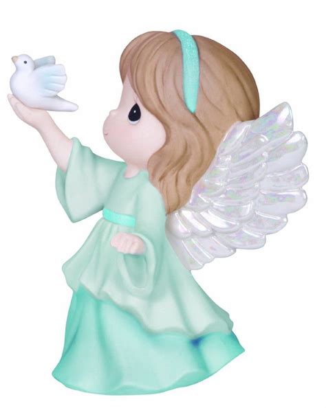 10 Cute Angel Figurines to Collect or to Give as Gifts! | Precious moments, Dove ornaments ...