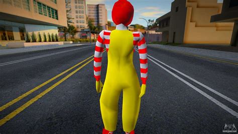 Japanese Ronald McDonald Fix for GTA San Andreas