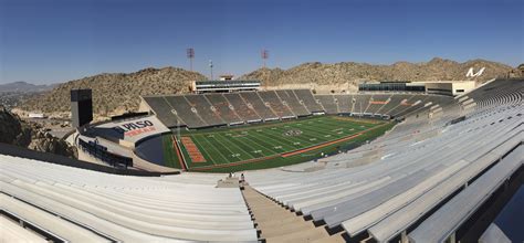 El Paso Sun Bowl Stadium Seating Chart - Stadium Seating Chart