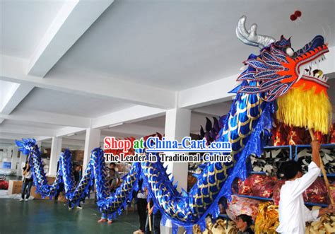 Competition and Parade Dragon Dance Costumes for Four People