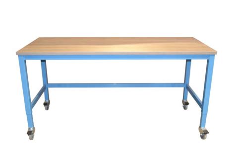 Height Adjustable Mobile Table – Action Laminates