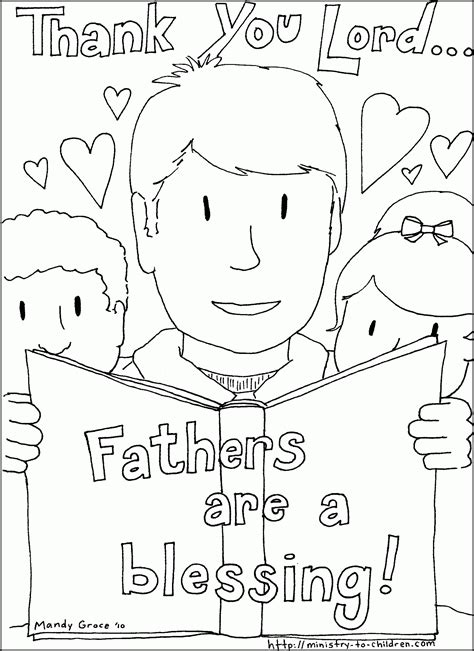 Happy Fathers Day Coloring Page - Coloring Home