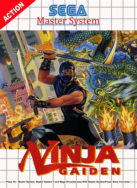 Play Ninja Gaiden for SEGA Master System Online ~ OldGames.sk