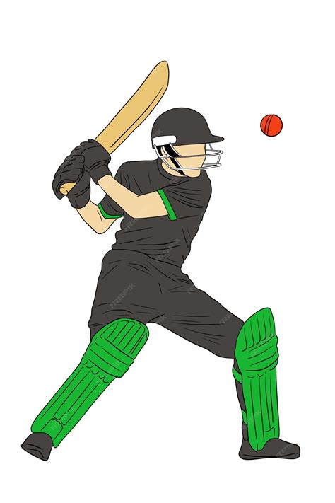 Premium Vector | Criket cricketing cricket ball drawing cricket drawing ...