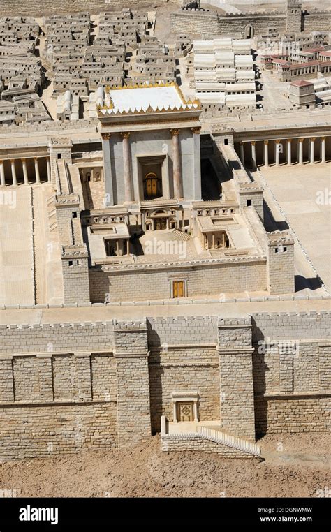 Second temple model hi-res stock photography and images - Alamy