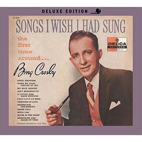 Bing Crosby - Songs I Wish I Had Sung the First Time Around [CD] - Tanga