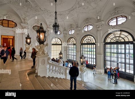 Belvedere palace interior hi-res stock photography and images - Alamy