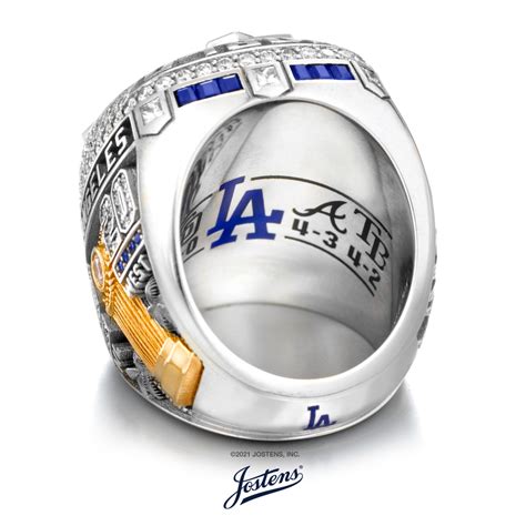 Jostens Crafts 2020 World Series Championship Ring for the Los Angeles ...