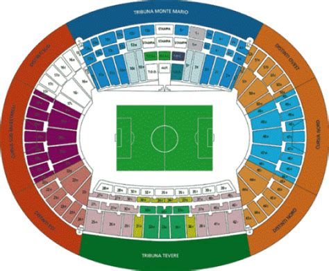 Olympic Stadium Rome Rugby Seating Plan | Brokeasshome.com