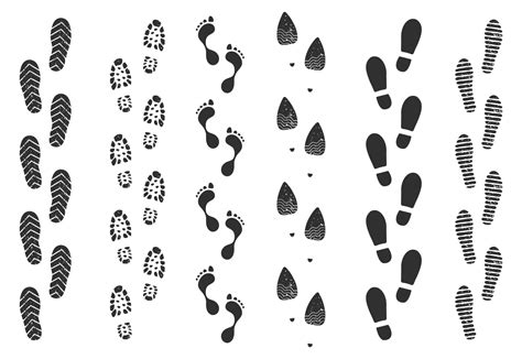 Footprints Clipart Footprint Trail Picture Footprints Clipart | The ...